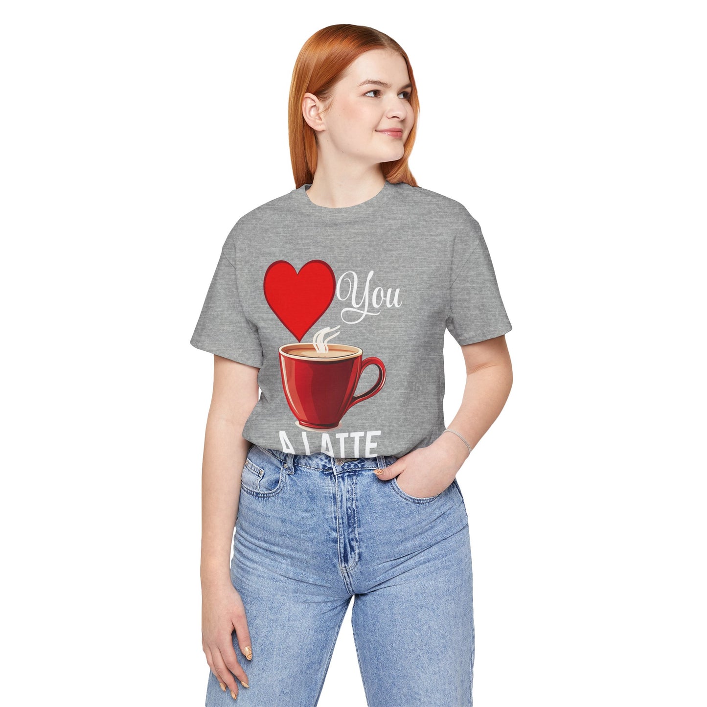 Coffee Lover Unisex Tee - Love You A Latte