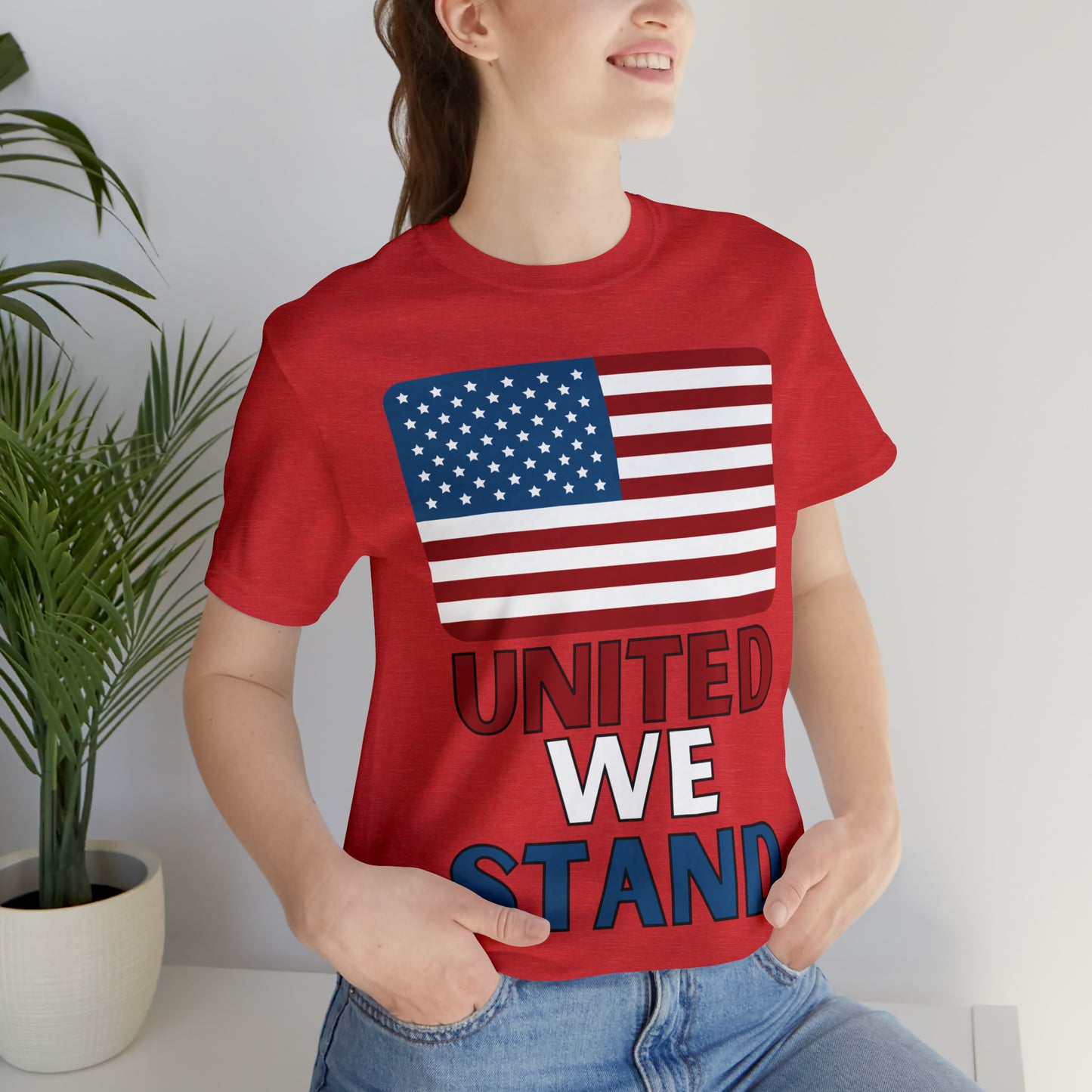 USA Flag shirt, 4th of July shirt, Independence Day shirt, United We Stand