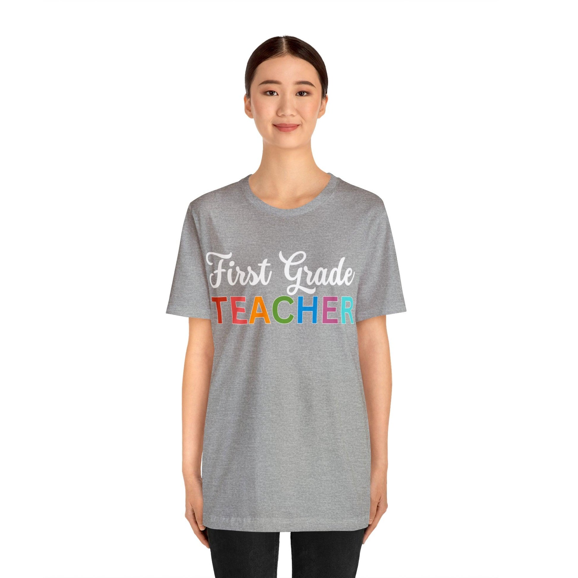 First Grade Teacher Shirt, Teacher Shirt, Teacher Appreciation Gift for Teachers - Giftsmojo