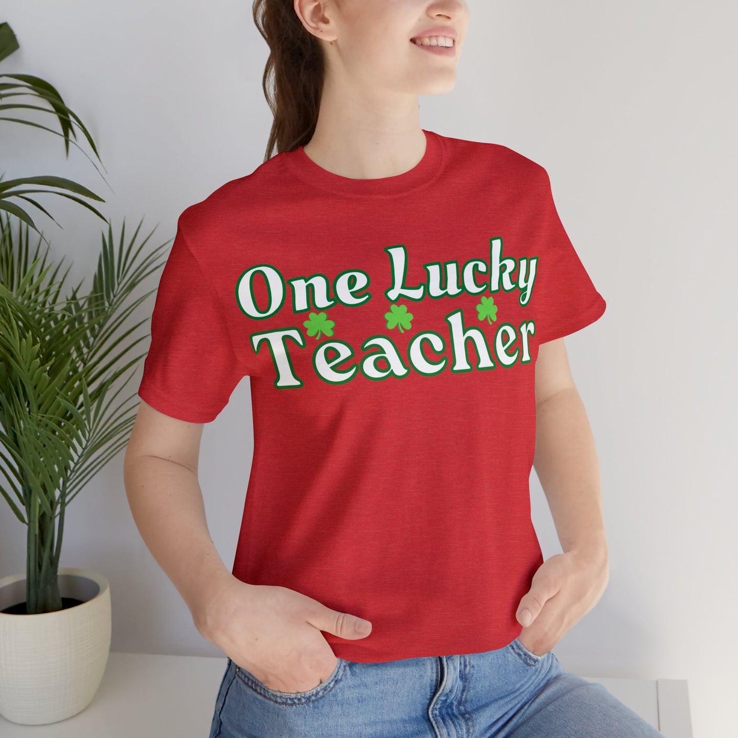 One Lucky Teacher Shirt feeling Lucky St Patrick's Day shirt