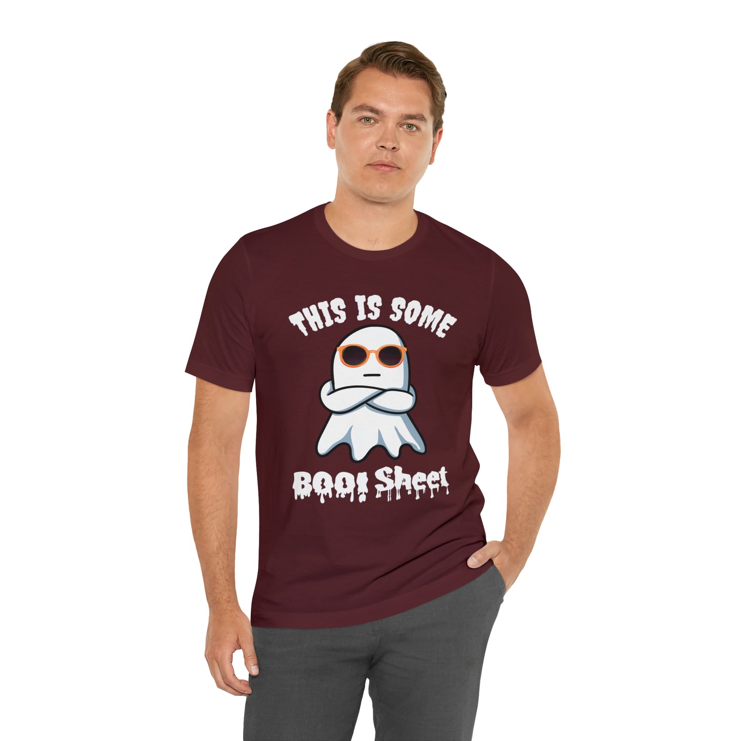 This Is Some Boo Sheet Funny Halloween Shirt Funny Halloween Costume Spooky Season Tee Funny Gift Shirt for Birthday Christmas Anniversary