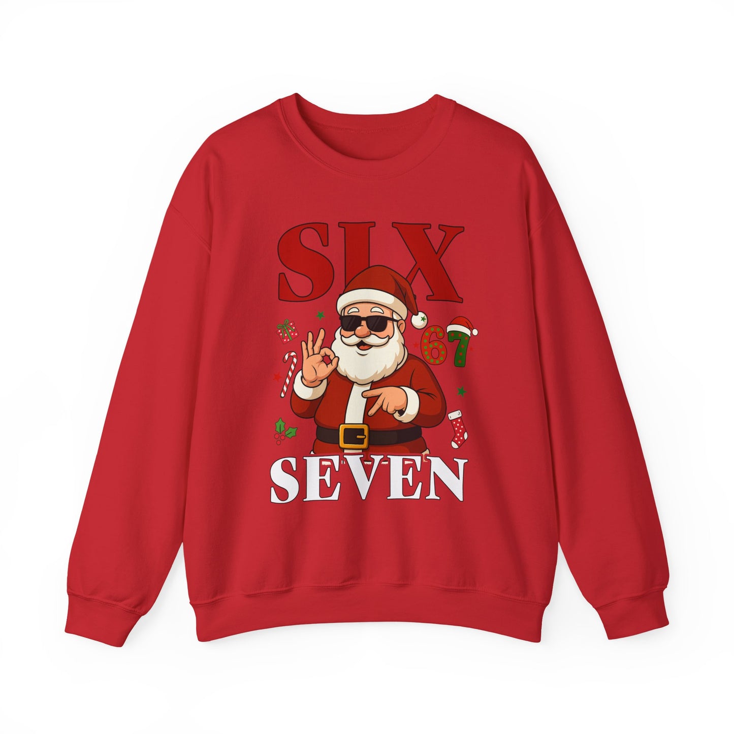 Six Seven Santa Sweatshirt