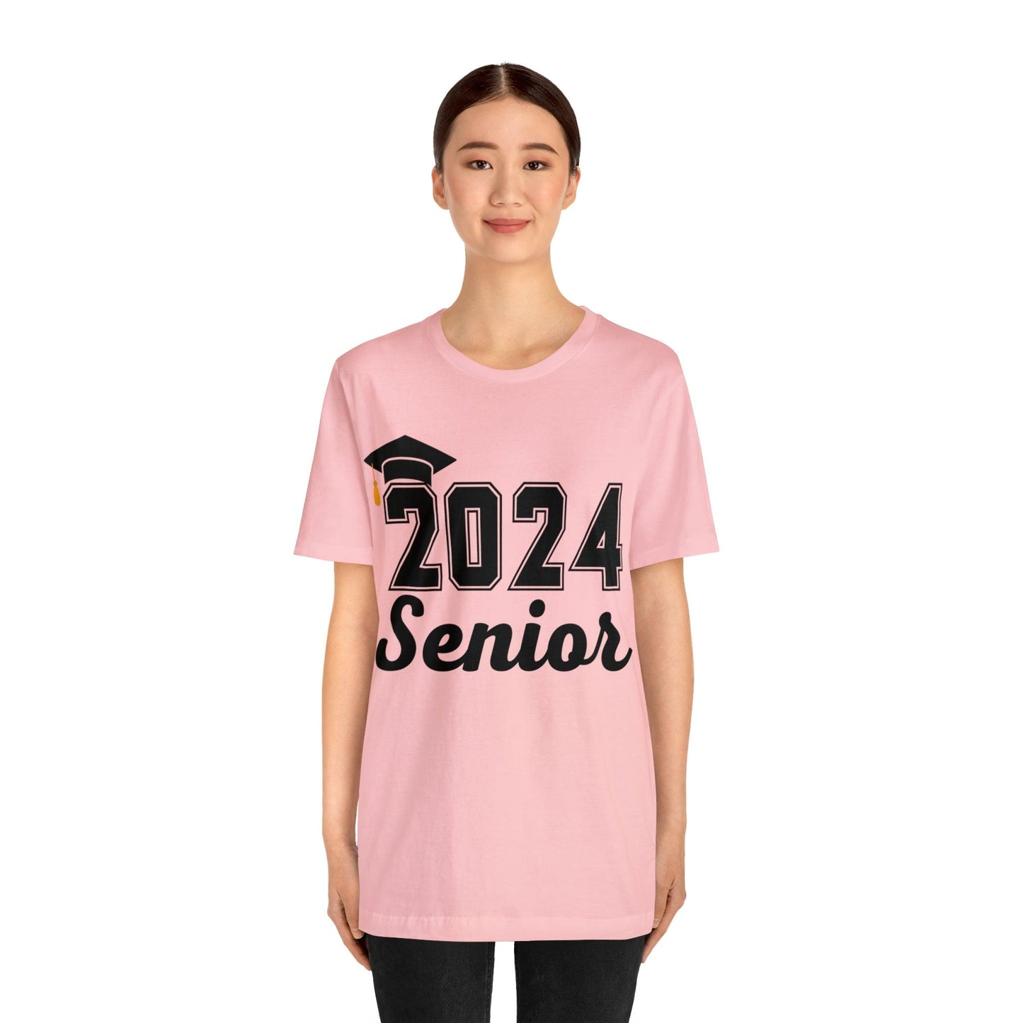 Proud 2024 Senior Shirt Proud Senior Class of 2024 T-Shirt Gift for Graduate, Graduation 2024 Family Shirt 2024 Senior Graduation Gift - Giftsmojo