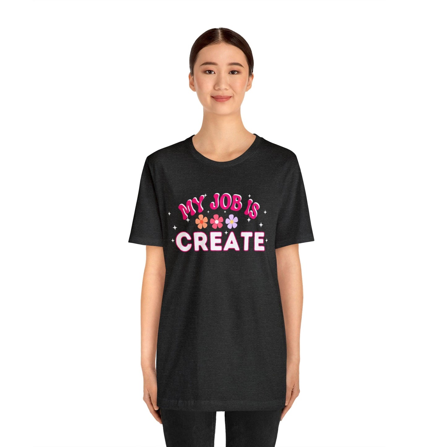 My Job is Create Shirt Artist Shirt, Content Creator Shirt Blogger Shirt Vlogger Shirt, Youtuber shirt - Giftsmojo