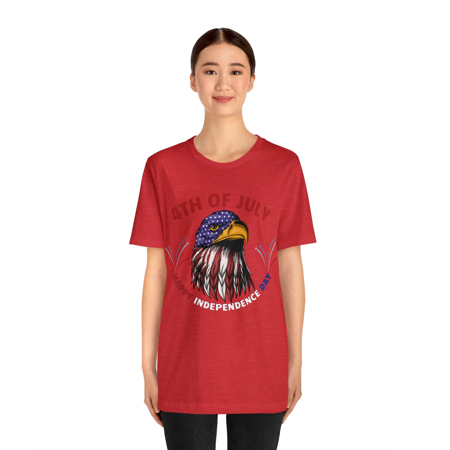 4th of July shirt, Happy Independence Day shirt, Casual Top Tee