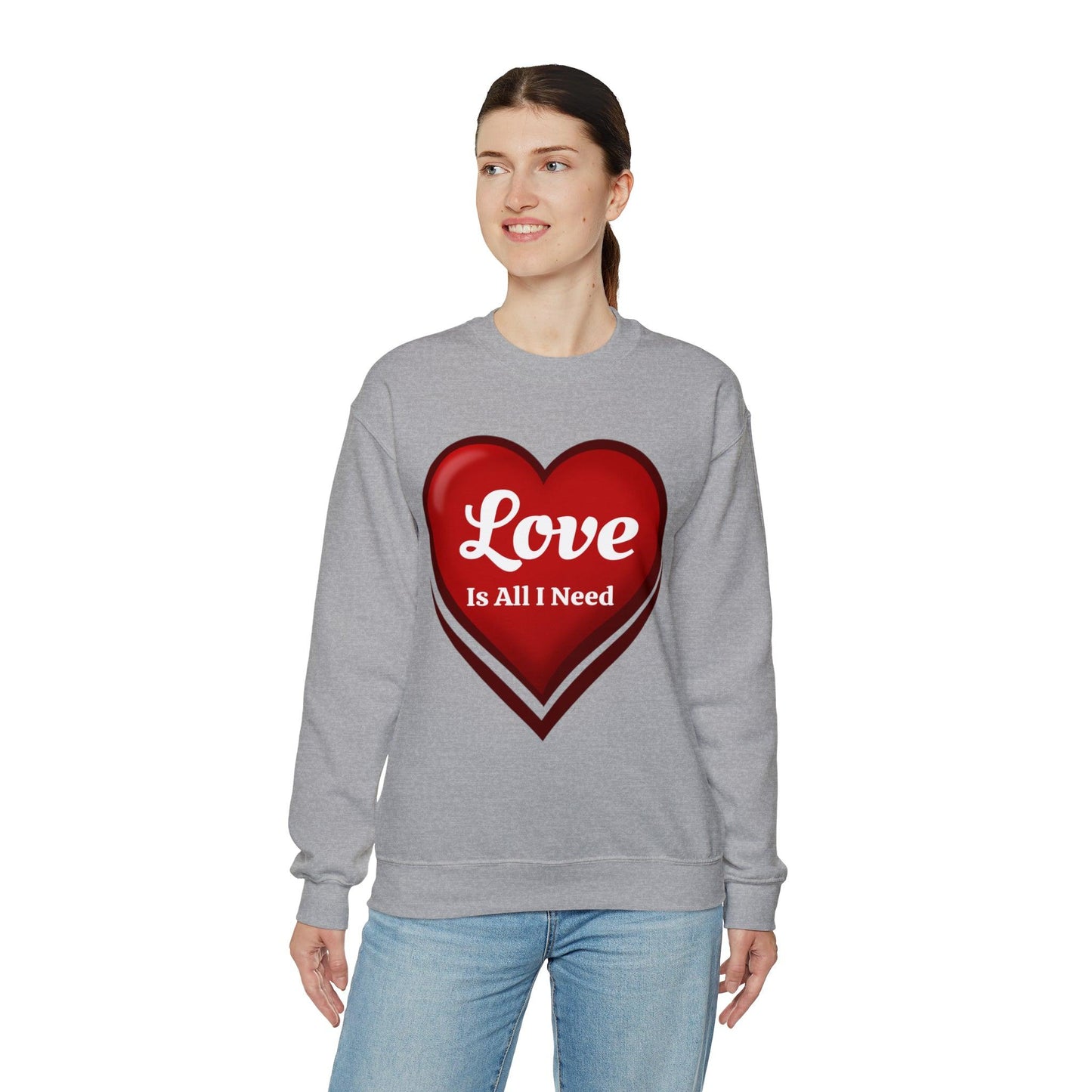 Love is all I need Sweatshirt - Giftsmojo