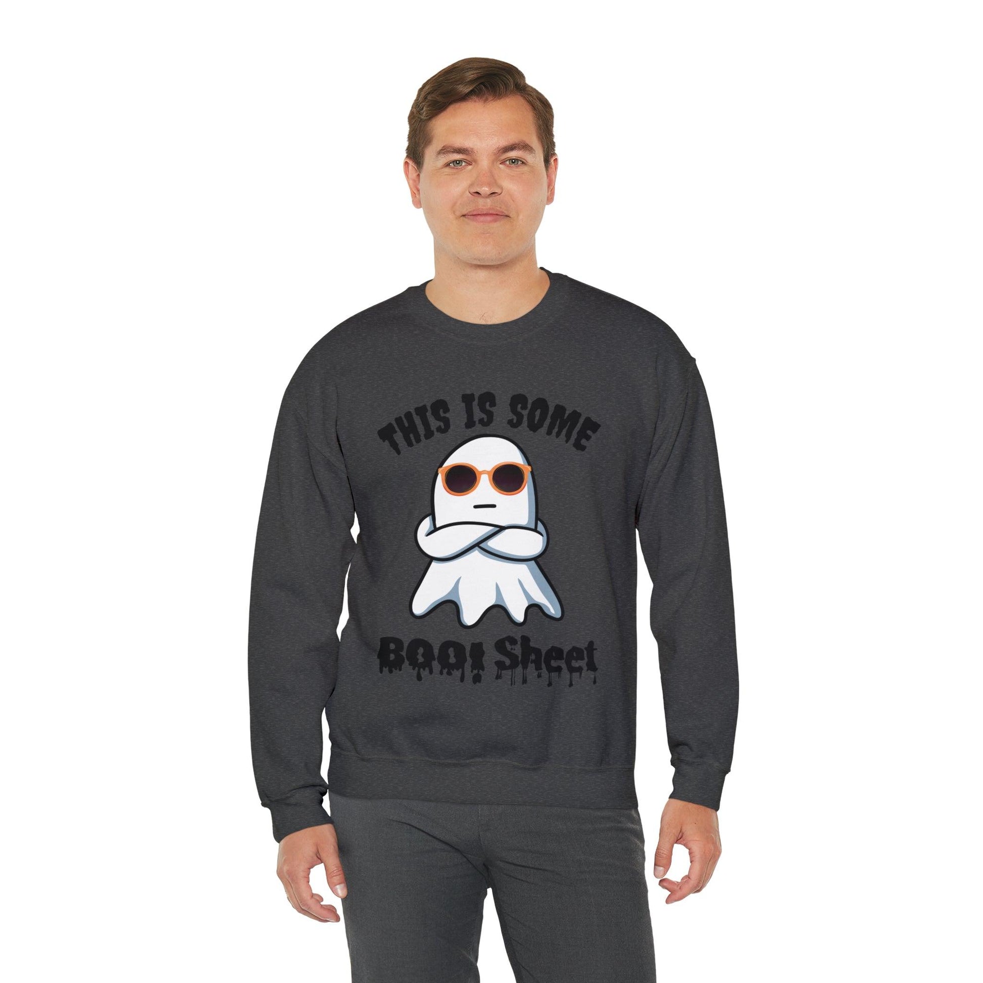 This Is Some Boo Sheet Funny HalloweenSweatshirt Funny Halloween Costume Spooky Season Tee Boo Ghost Sweatshirt Gift for Birthday Christmas - Giftsmojo