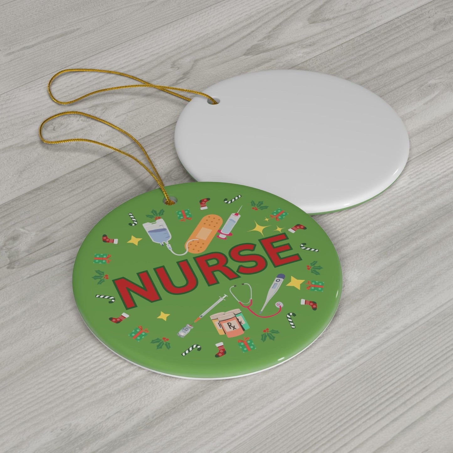 Nurse Christmas Ornament Nurse Ornament Nurse Christmas Tree Ornament Nurse Care Ornament Nurses Ornament Occupation Job - Giftsmojo