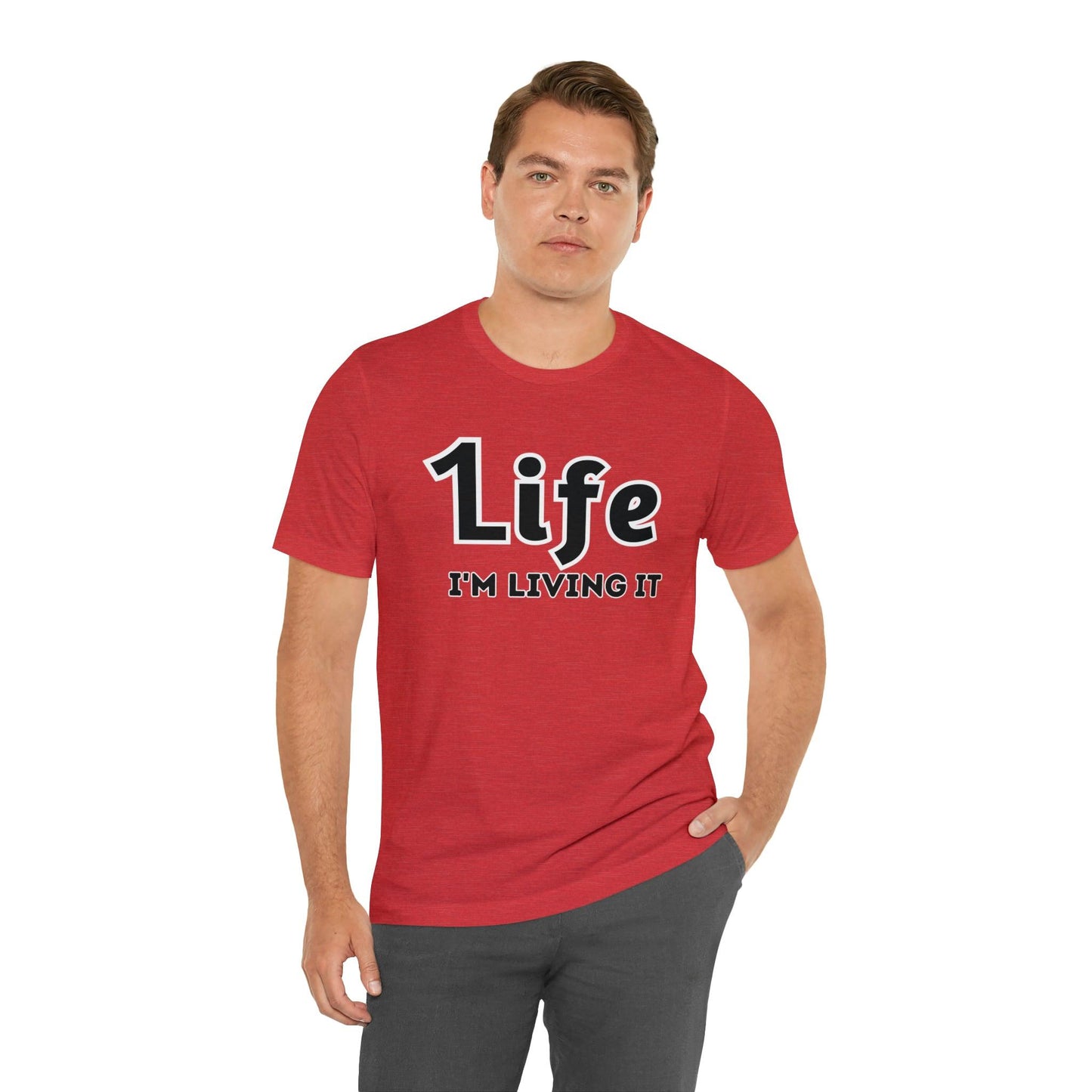 One Life I'M Living It Shirt One life Shirt 1life shirt Live Your Life You Only Have One Life To Live Shirt - Giftsmojo