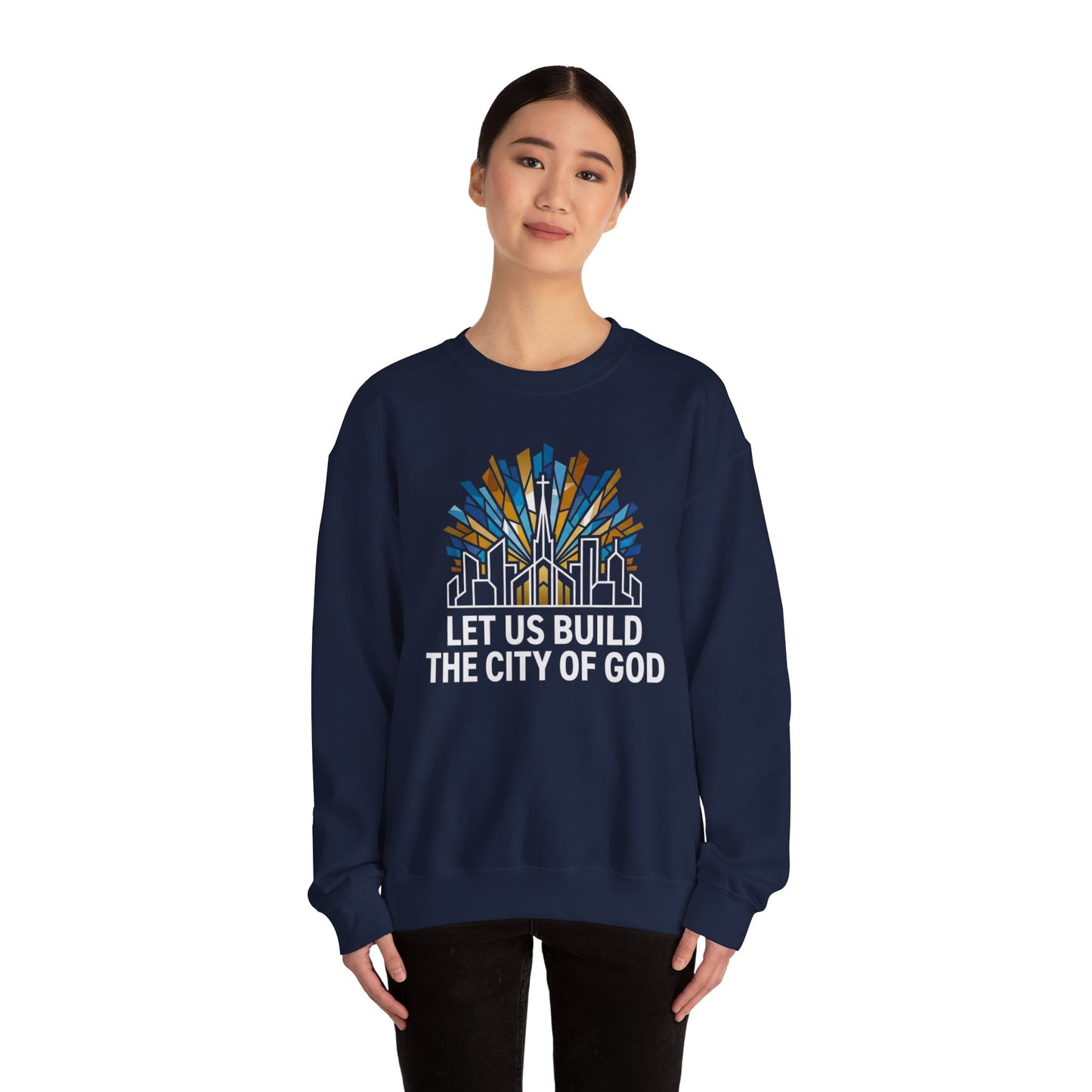 Build the City of God Crewneck Sweatshirt