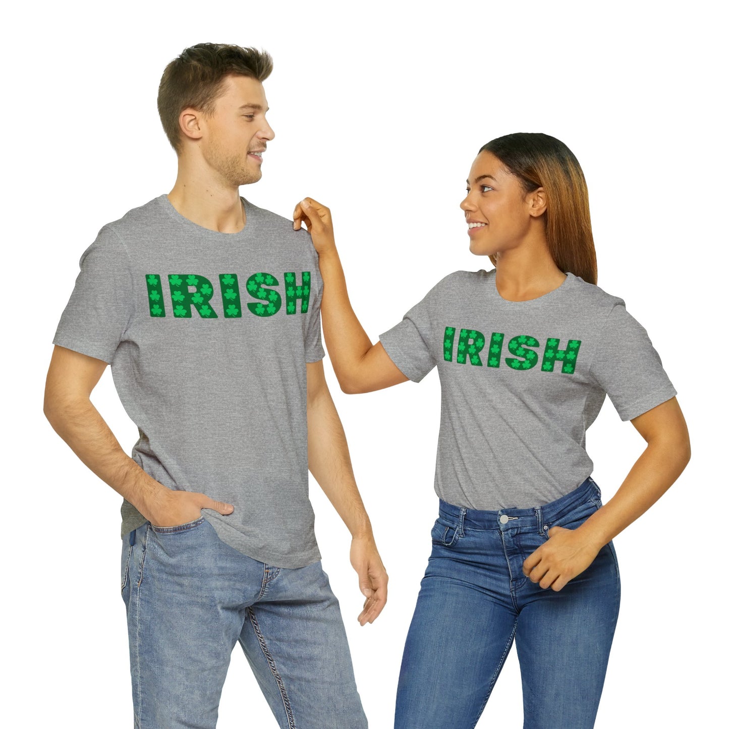 Irish Shirt Feeling Lucky Shirt Clover Shirt St Patrick's Day shirt