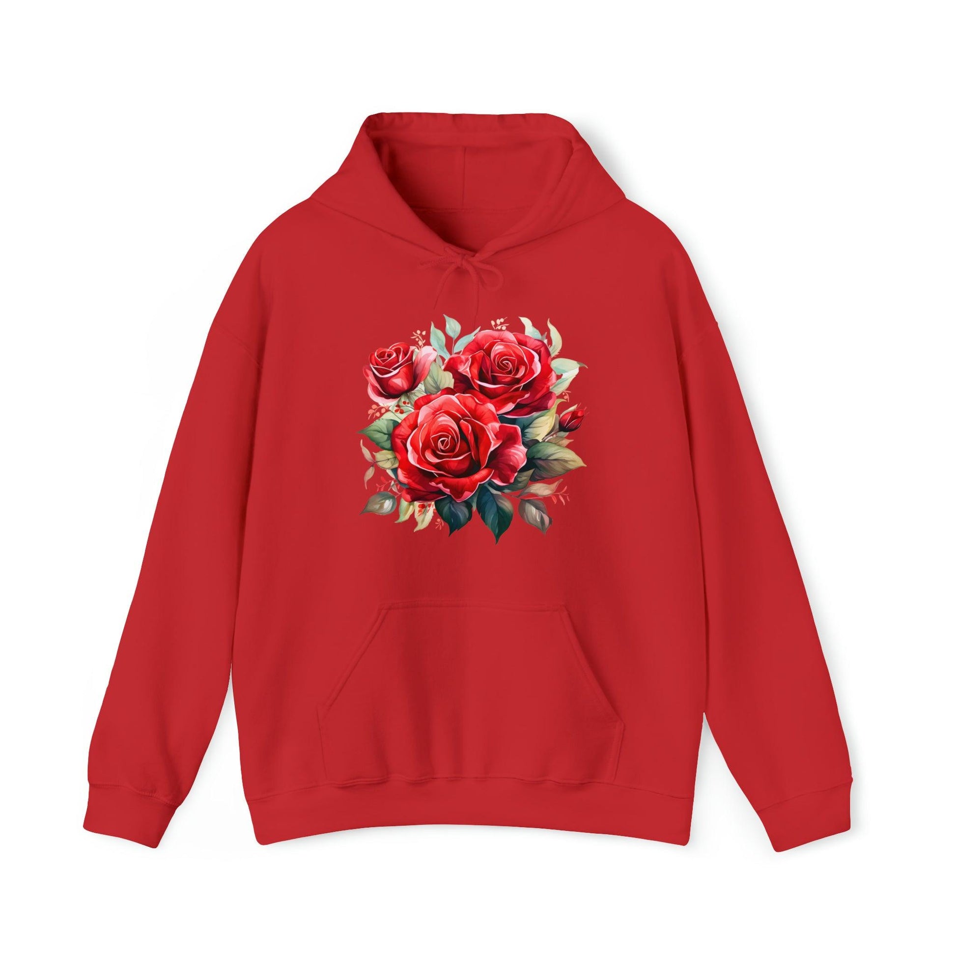 Christmas flower Pullover Hoodie Christmas Flower Sweatshirt Christmas Flower Hooded Sweatshirt Christmas Sweater Christmas Flower Shirt - Giftsmojo