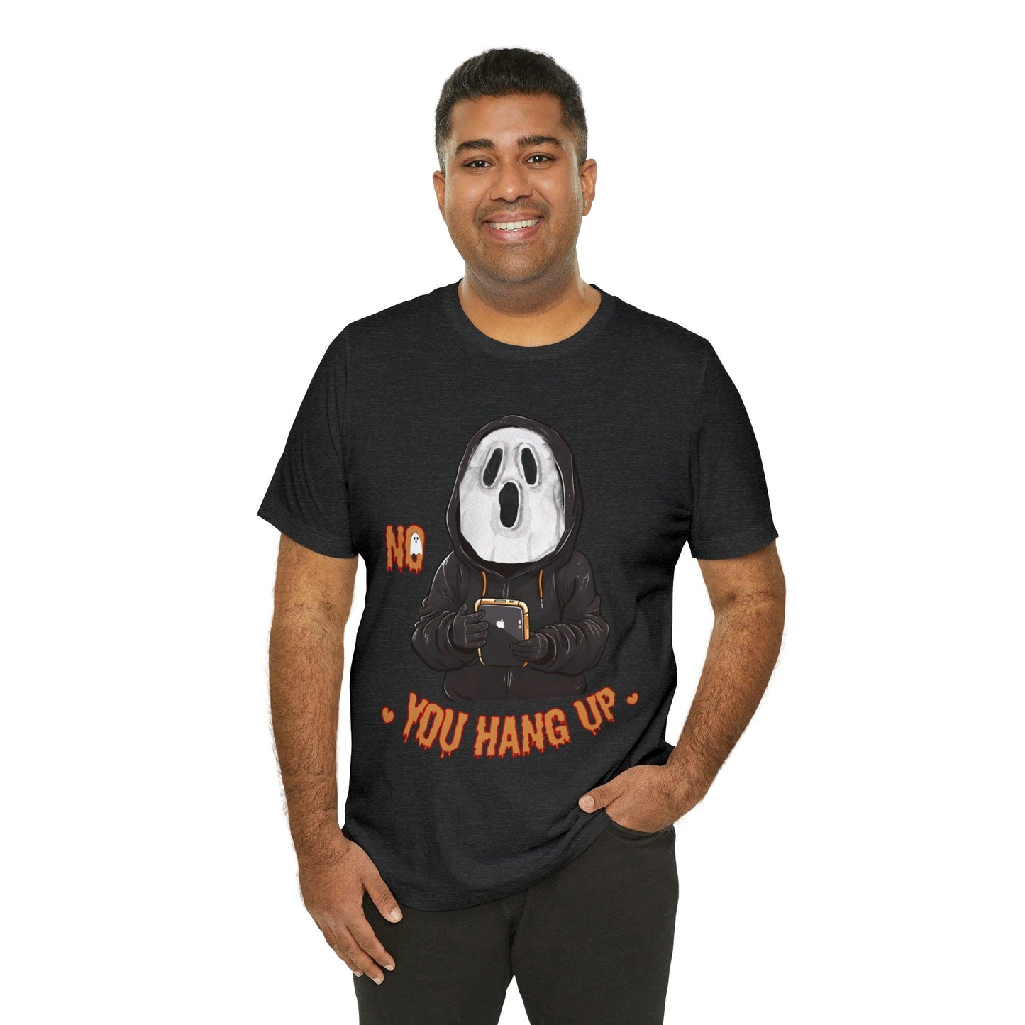 Elevate Your Halloween Style with the Playful 'No You Hang Up' Shirt Spooky shirt - Giftsmojo