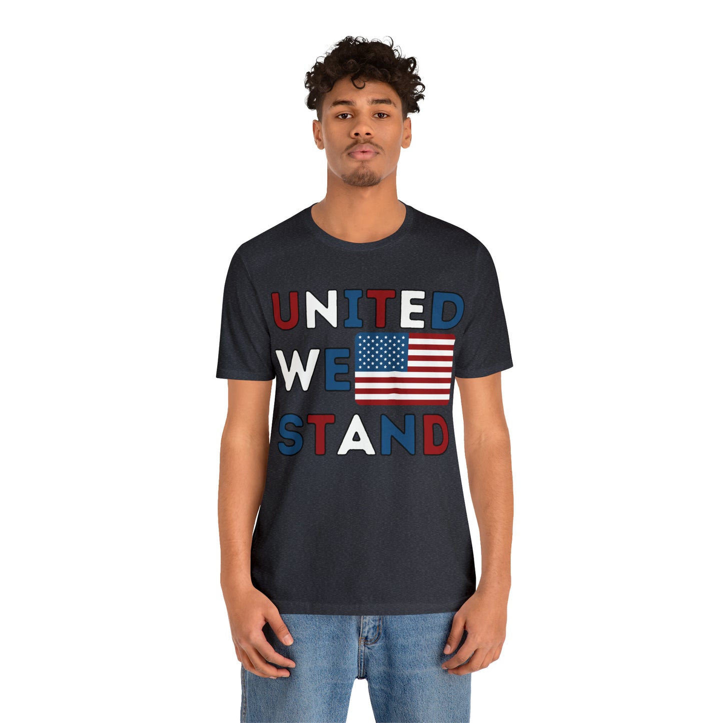 United We Stand shirt, USA Flag shirt, 4th of July shirt, Independence Day shirt