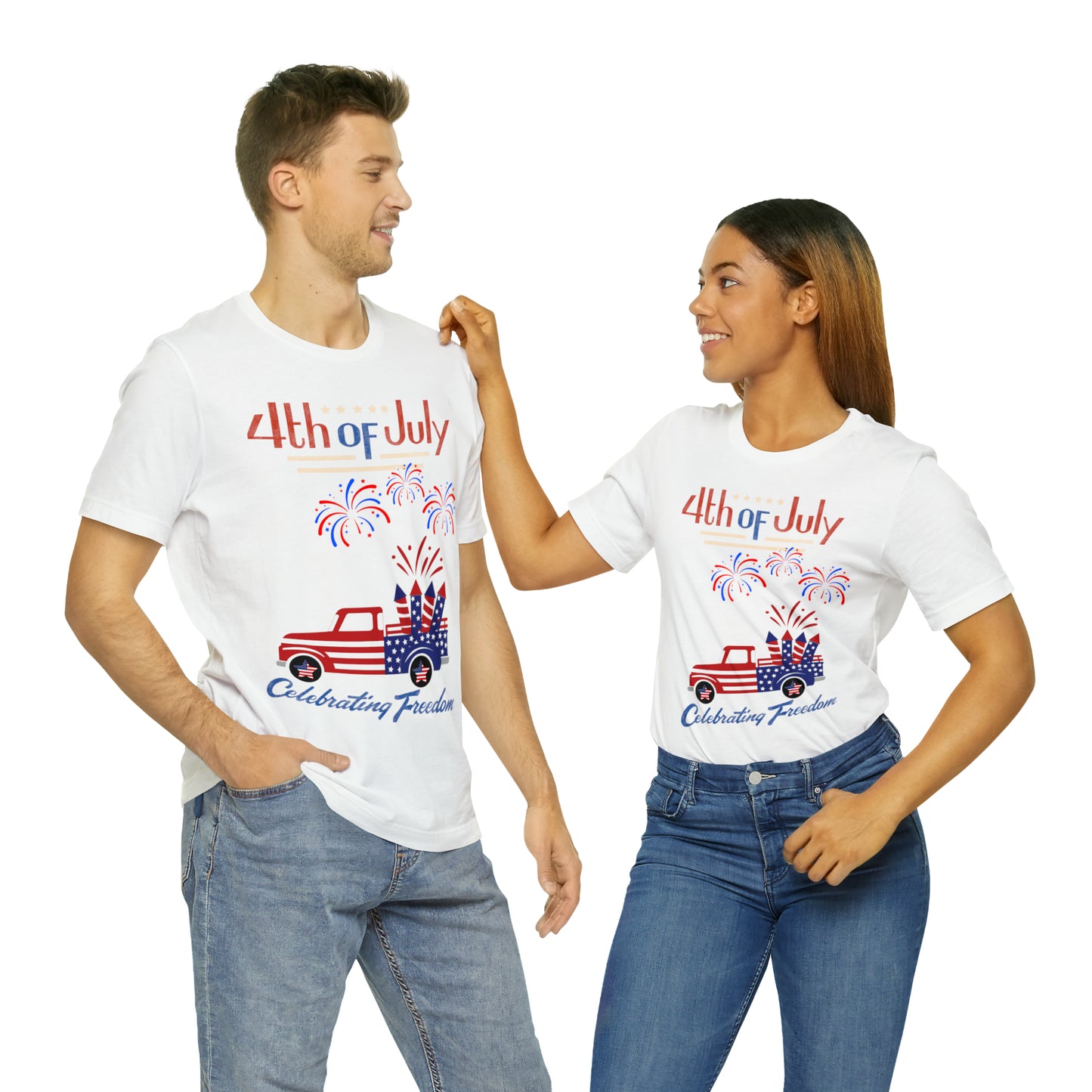 Celebrate Independence Day with Patriotic Shirts: 4th of July Shirts for Women and Men, Fireworks, Freedom, and Patriotic Designs