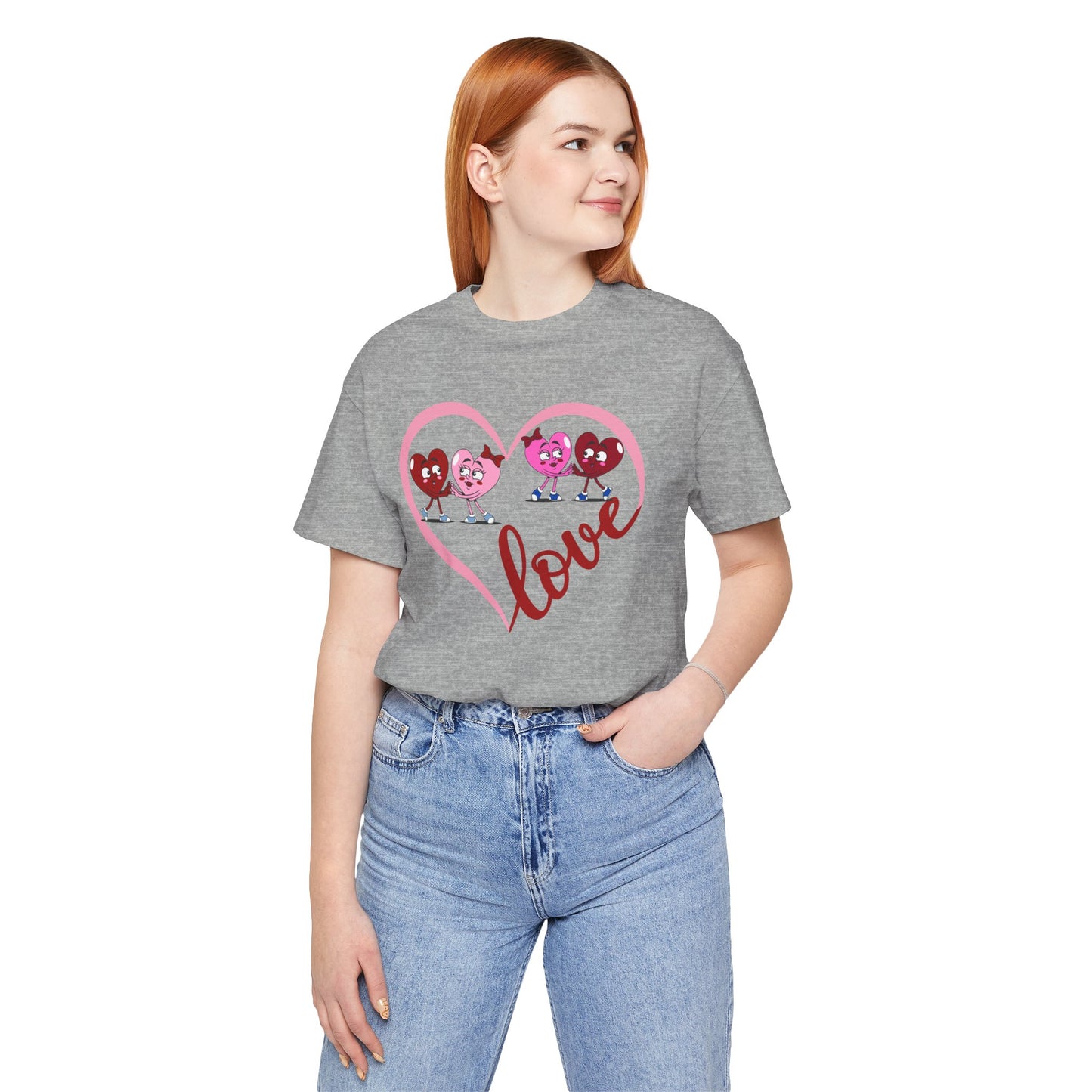 Love Heart Tee - T-Shirt