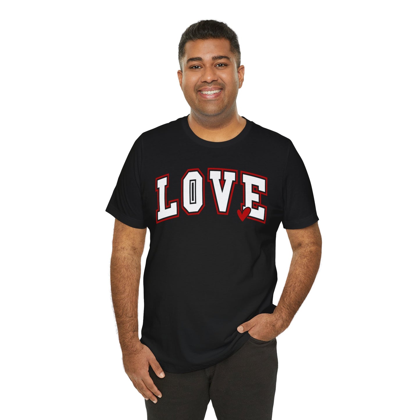 Cute Love Tee - Unisex Jersey Short Sleeve Tee