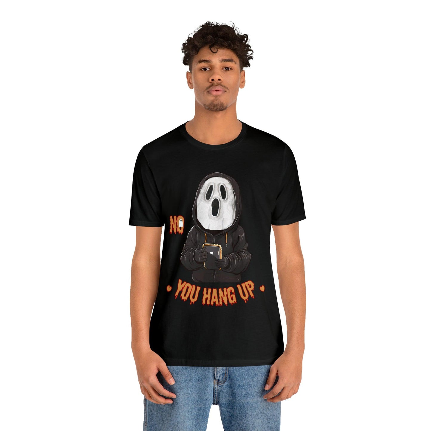 Elevate Your Halloween Style with the Playful 'No You Hang Up' Shirt Spooky shirt - Giftsmojo