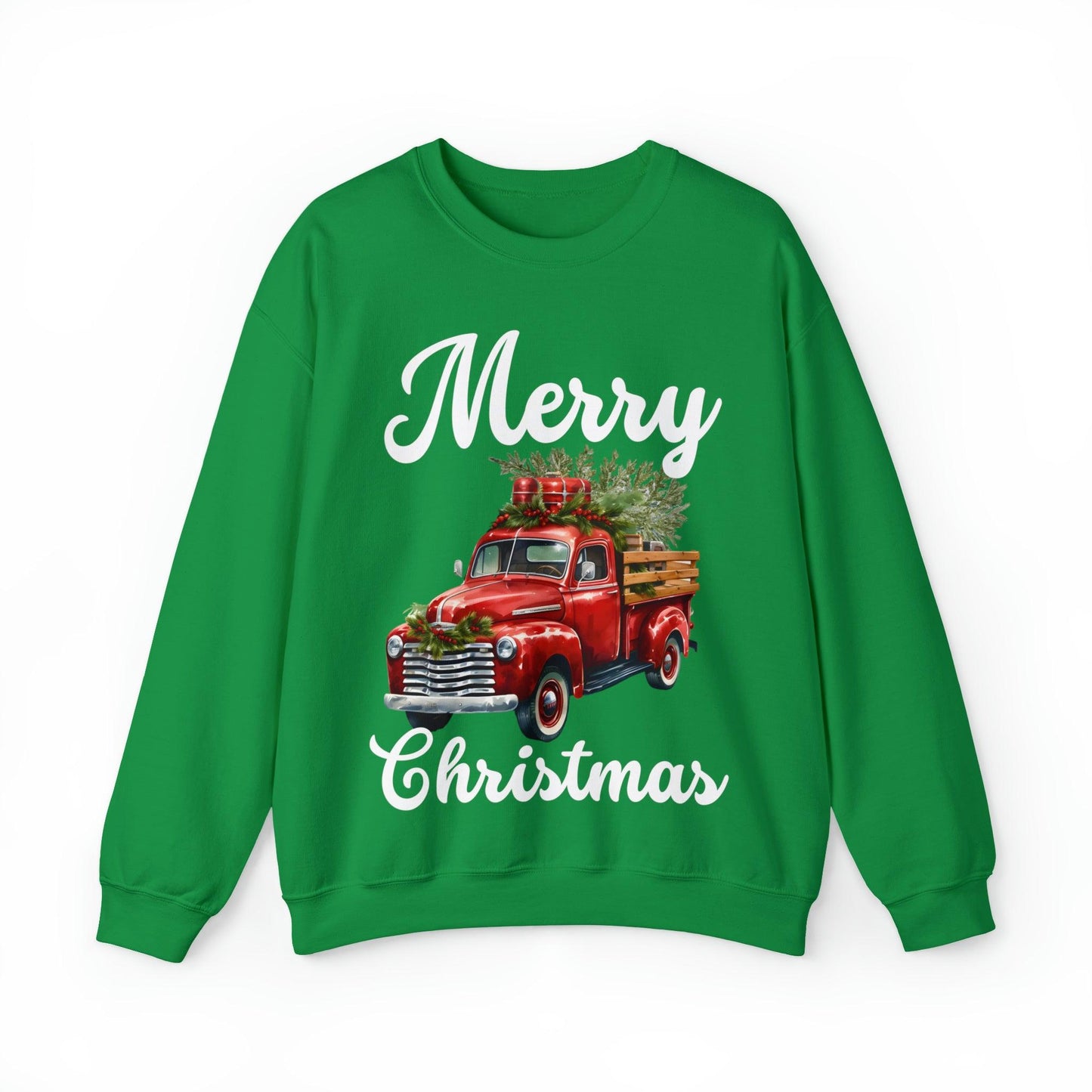 Christmas Tree Truck Sweatshirt Christmas Truck Sweatshirt Christmas Sweater Tree Truck Shirt Christmas Sweatshirt Tree Sweat Pine Tree - Giftsmojo