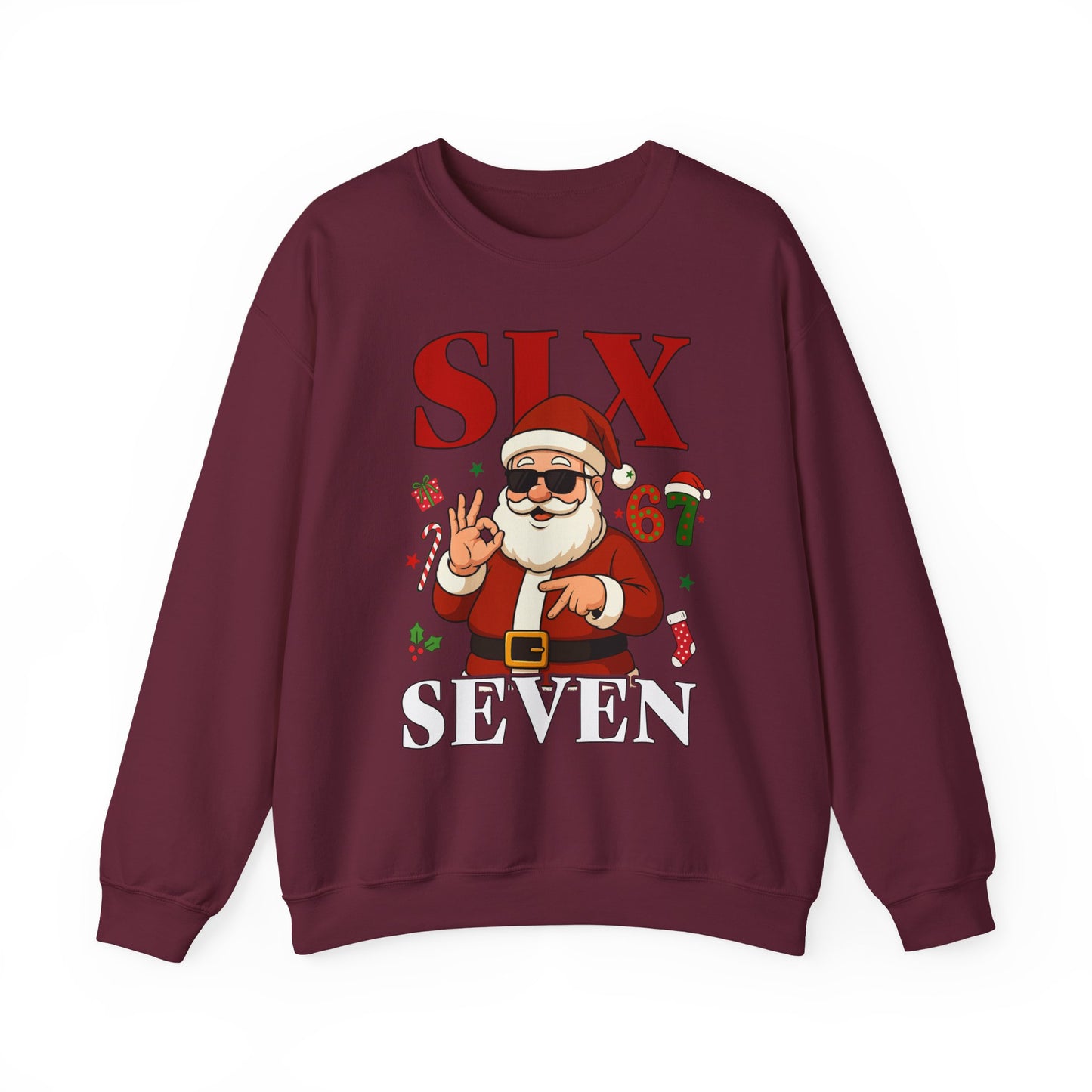 Six Seven Santa Sweatshirt