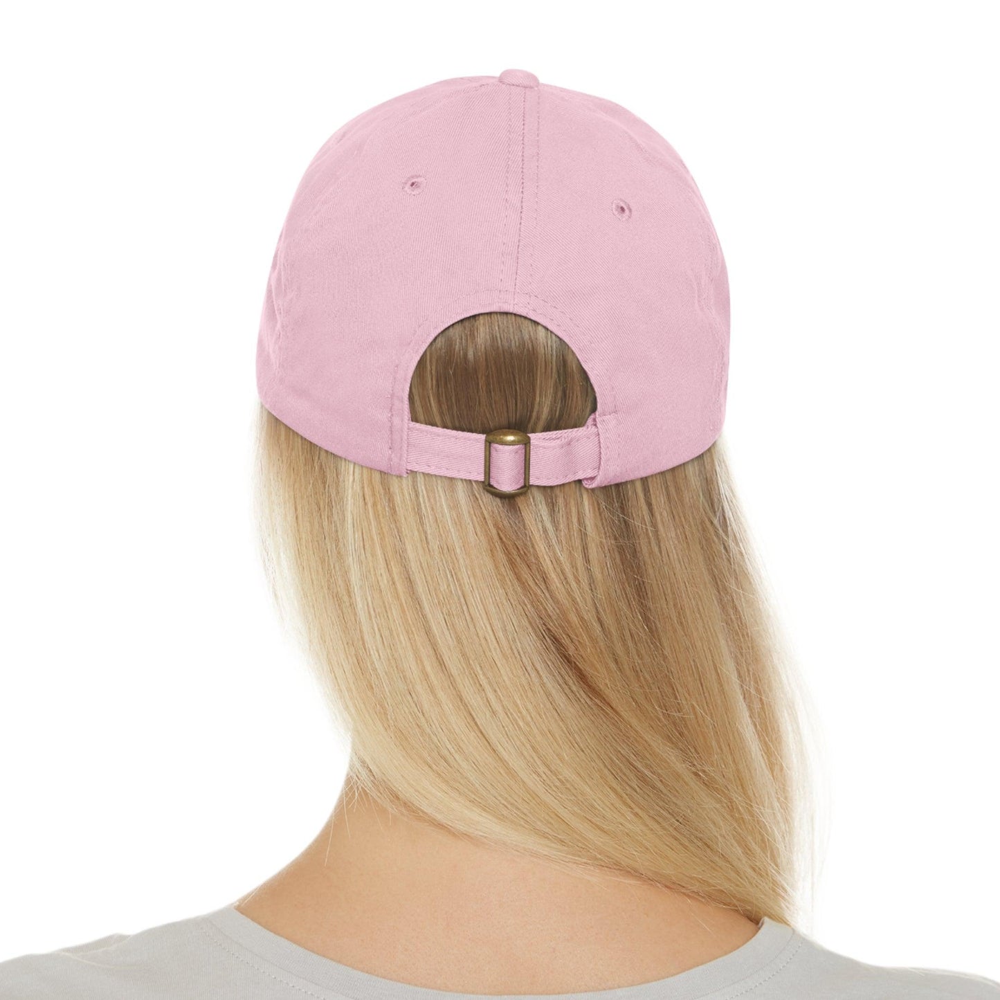 7savings Dad Hat with Leather Patch (Round) Plant lover hat