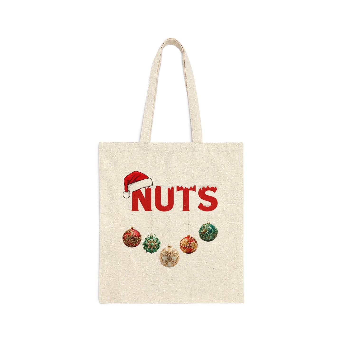 Christmas Cotton Canvas Tote Bag Christmas Bag Funny Christmas Shopping Bag - Giftsmojo