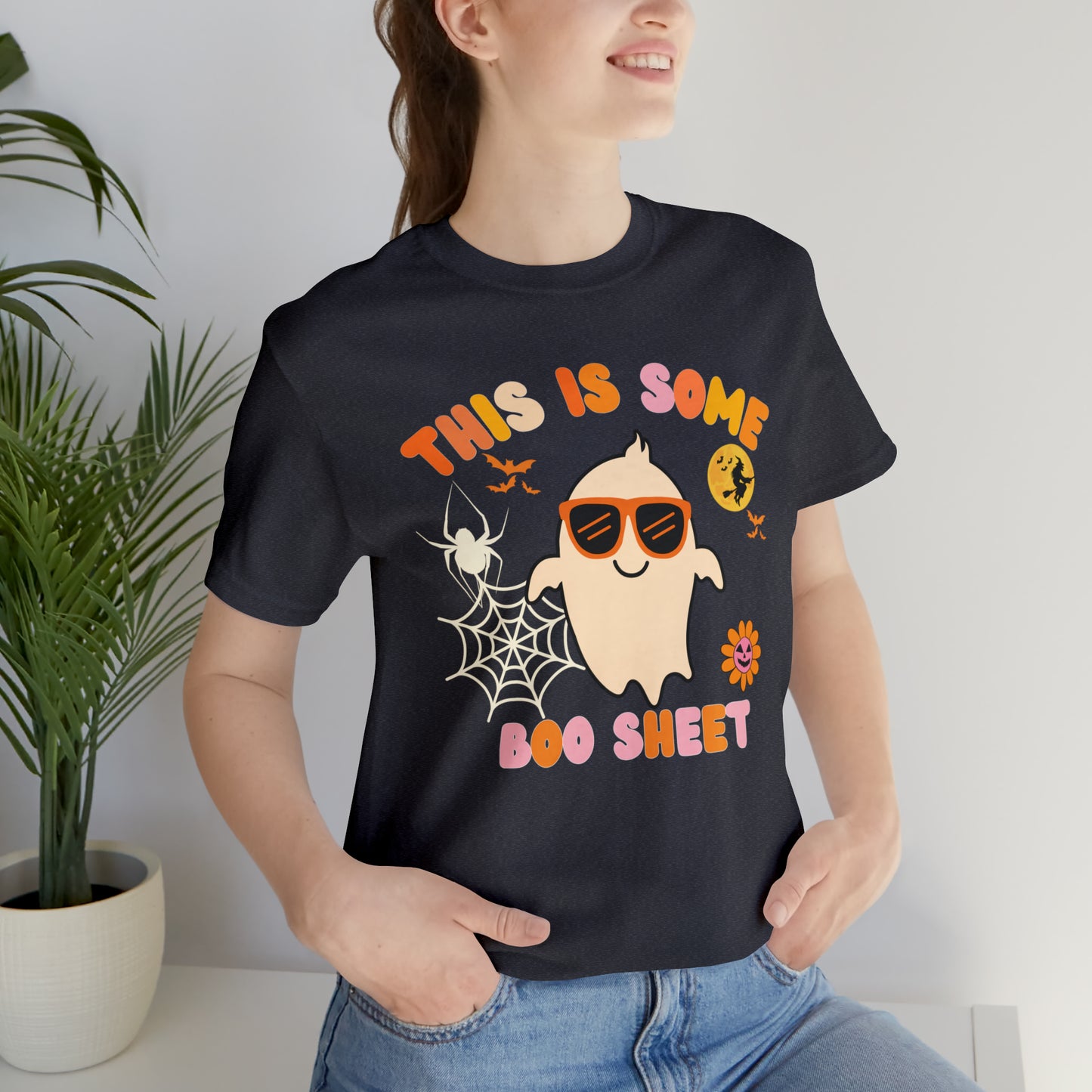 This Is Some Boo Sheet Funny Halloween Shirt Funny Halloween Costume Spooky Season Tee Funny Gift Shirt for Birthday Christmas Anniversary