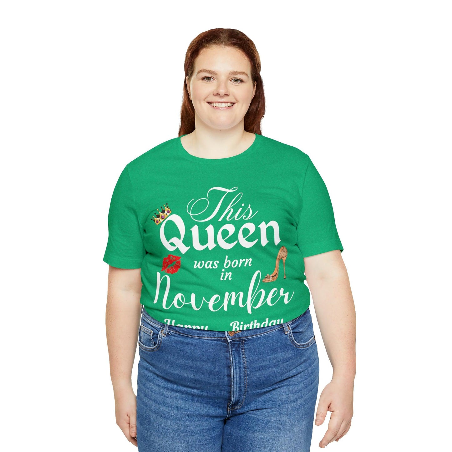 Birthday Queen Shirt, Gift for Birthday, This Queen was born in November Shirt, Funny Queen Shirt, Funny Birthday Shirt, Birthday Gift - Giftsmojo