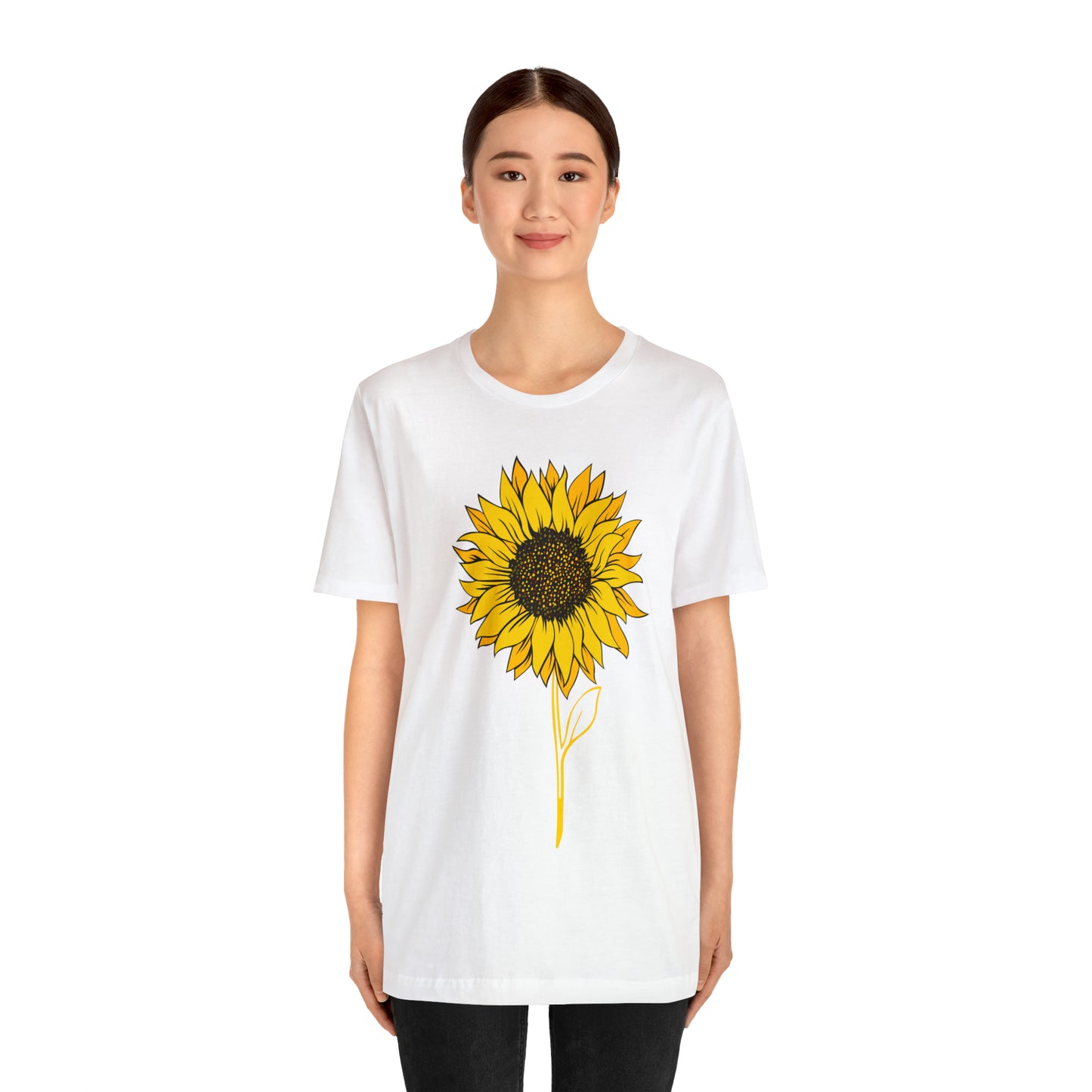 Sunflower Shirt, Floral Tee Shirt, Flower Shirt, Garden Shirt, Womens Fall Summer Shirt Sunshine Tee, Gift for Gardener, Nature love T shirt