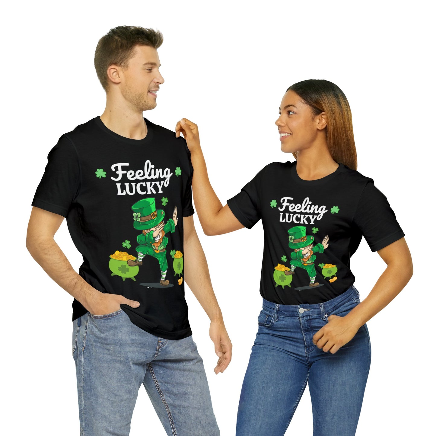 Feeling Lucky St Patrick's Day shirt Funny Lucky Shamrock shirt