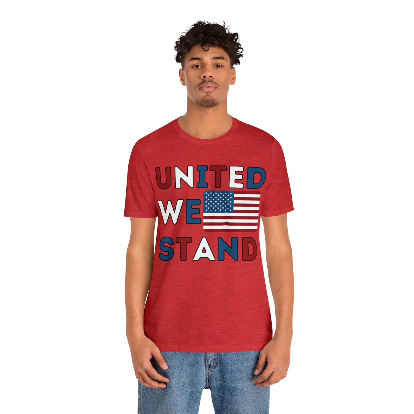 United We Stand shirt, USA Flag shirt, 4th of July shirt, Independence Day shirt