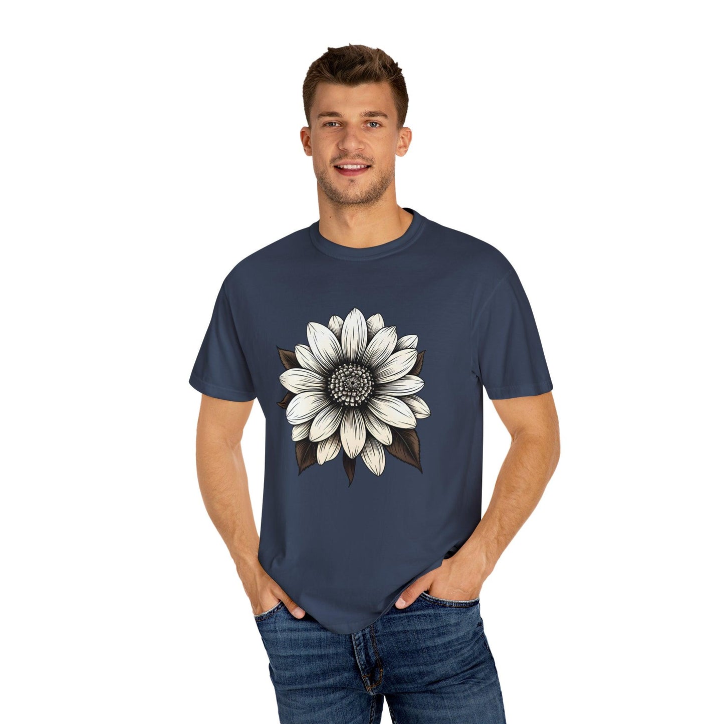 Sunflower Shirt Flower Shirt Aesthetic Women Top Floral Graphic Tee Floral Shirt Flower T-shirt, Wild Flower Shirt Gift For Her - Giftsmojo