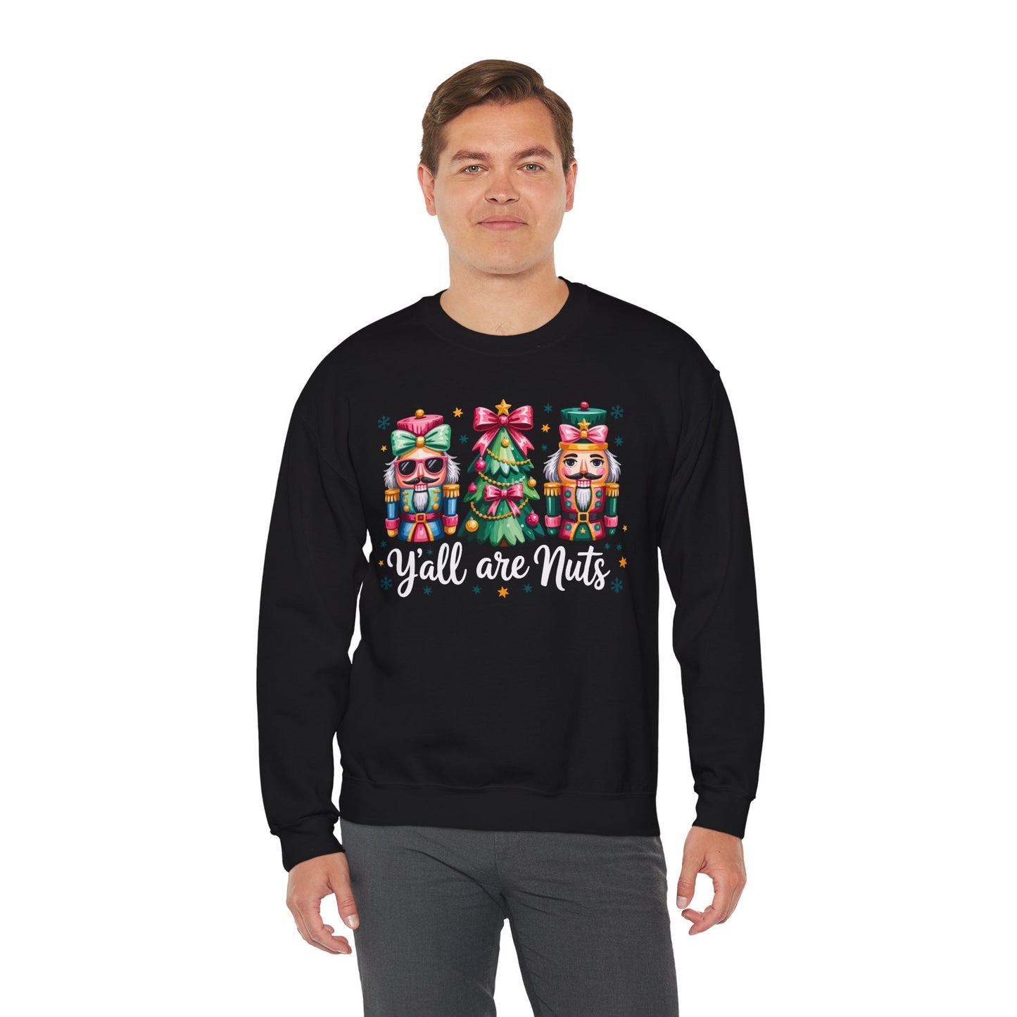 Nutcracker Characters and Christmas Tree Sweatshirt