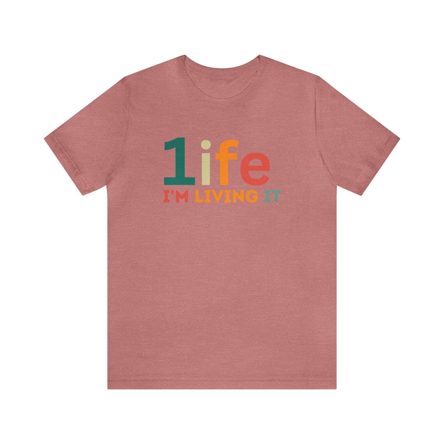 One life Shirt Retro 1life shirt Live Your Life You Only Have One Life To Live Retro Shirt - Giftsmojo