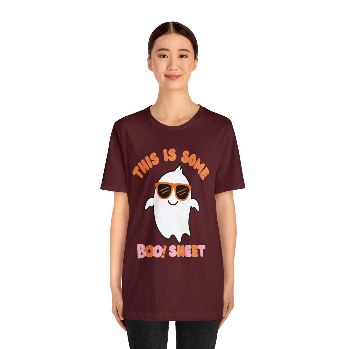 This Is Some Boo Sheet Funny Halloween Shirt Funny Halloween Costume Spooky Season Tee Funny Gift Shirt for Birthday Christmas Anniversary