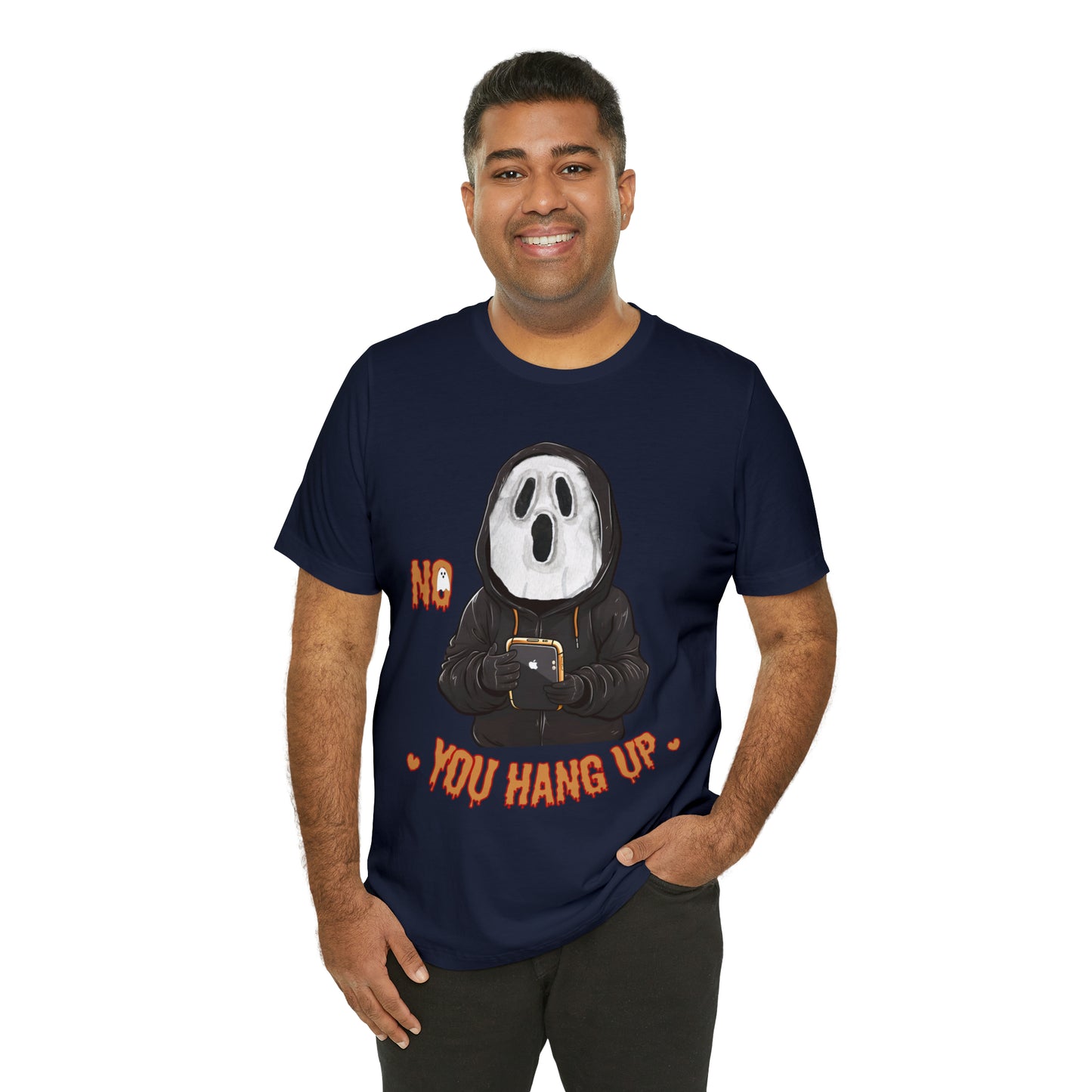 Elevate Your Halloween Style with the Playful 'No You Hang Up' Shirt Spooky shirt