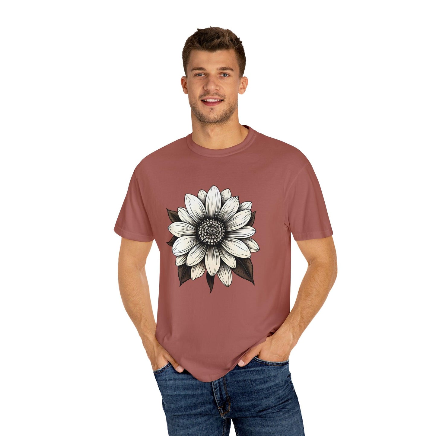 Sunflower Shirt Flower Shirt Aesthetic Women Top Floral Graphic Tee Floral Shirt Flower T-shirt, Wild Flower Shirt Gift For Her - Giftsmojo