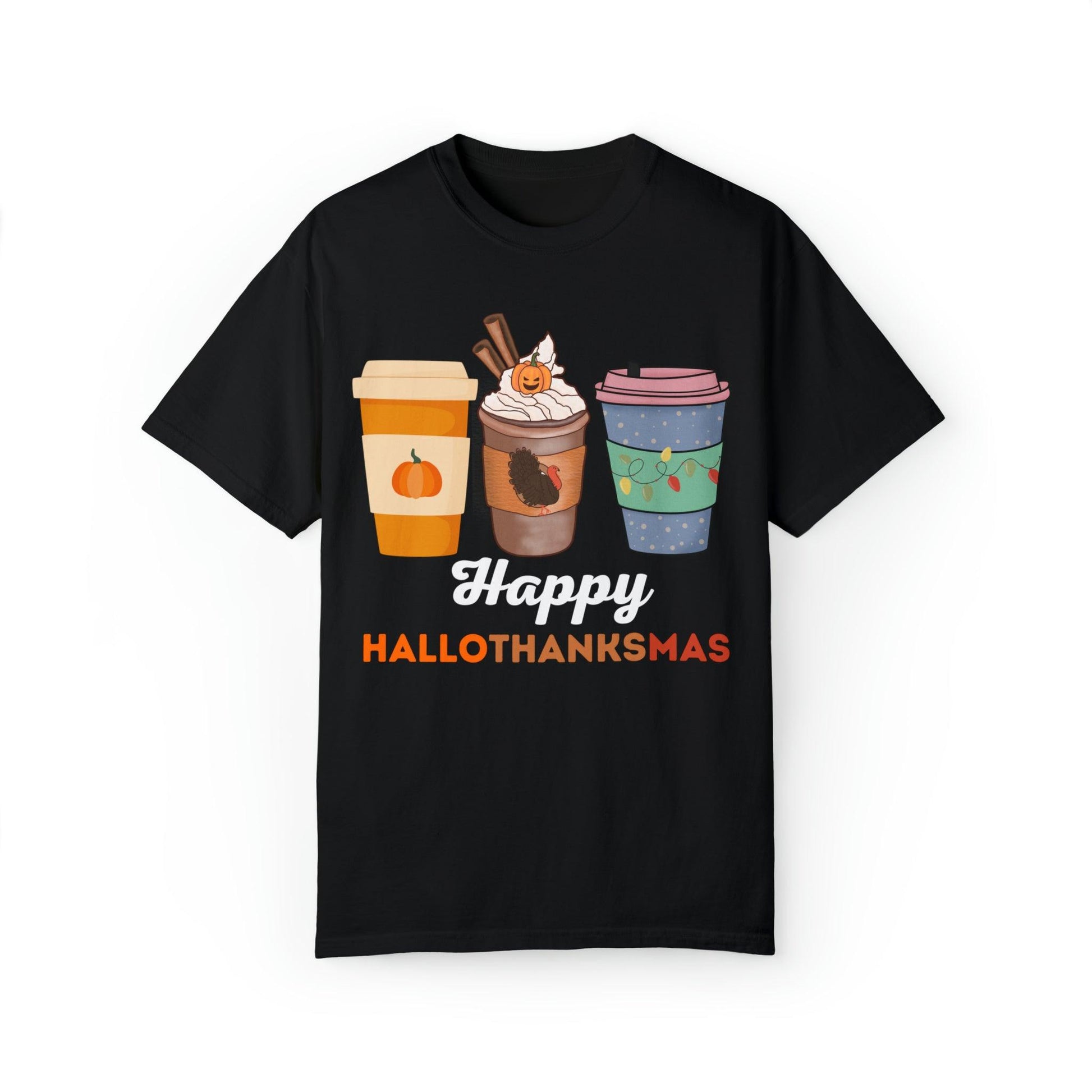 HALLOTHANKSMAS Gift for Fall Halloween Thanksgiving Christmas Gift - Giftsmojo