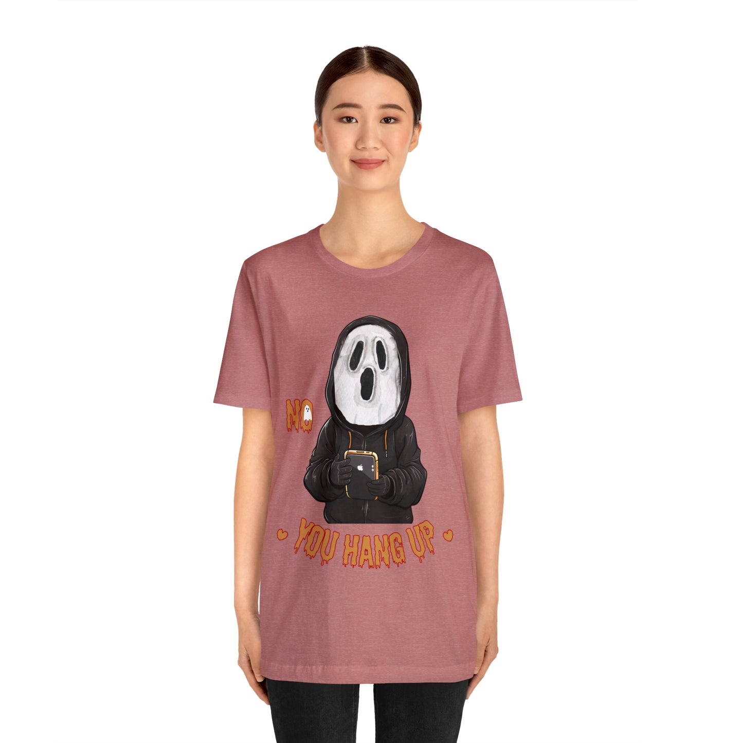 Elevate Your Halloween Style with the Playful 'No You Hang Up' Shirt Spooky shirt