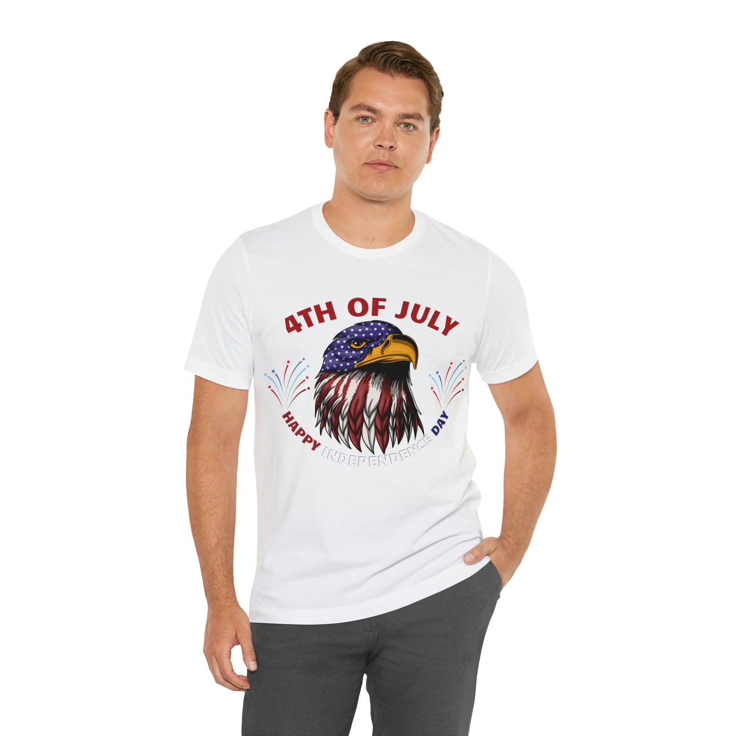 4th of July shirt, Happy Independence Day shirt, Casual Top Tee