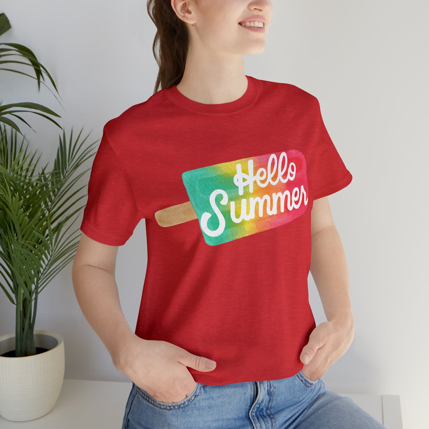 Funny Hello Summer Popsicle Shirt, Summer shirts for women and men, summer tshirt, vacation shirt, summer vibes,