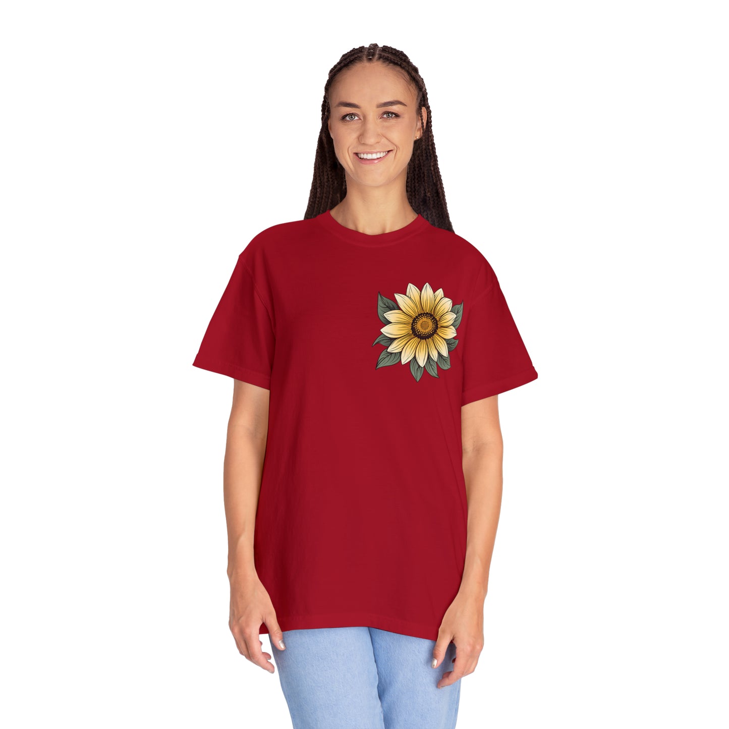 Sunflower Shirt Women Flower Shirt Aesthetic, Floral Graphic Tee Floral Shirt Flower T-shirt, Wild Flower Shirt Gift For Her Wildflower T-shirt