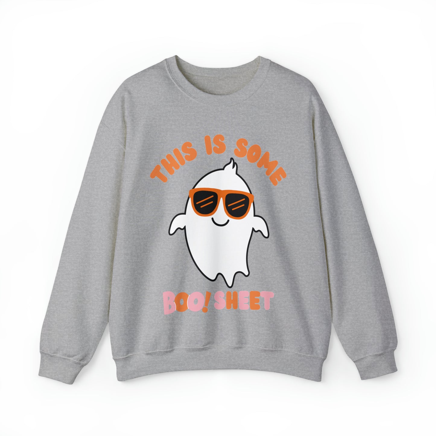 This Is Some Boo Sheet Ghost Sweatshirt Cute Ghost Sweatshirt Boo Ghost Sweatshirt Gift Shirt Funny Halloween Shirt Spooky Season Shirt