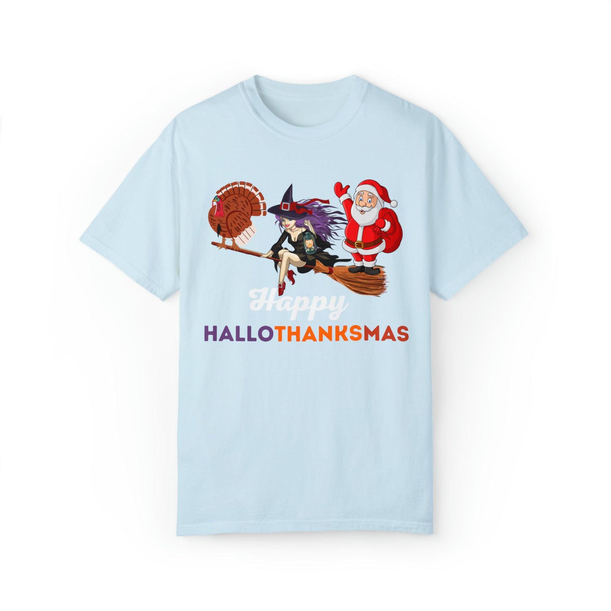 Happy HALLOTHANKSMAS Gift for Fall Halloween Thanksgiving Christmas Gift - Giftsmojo