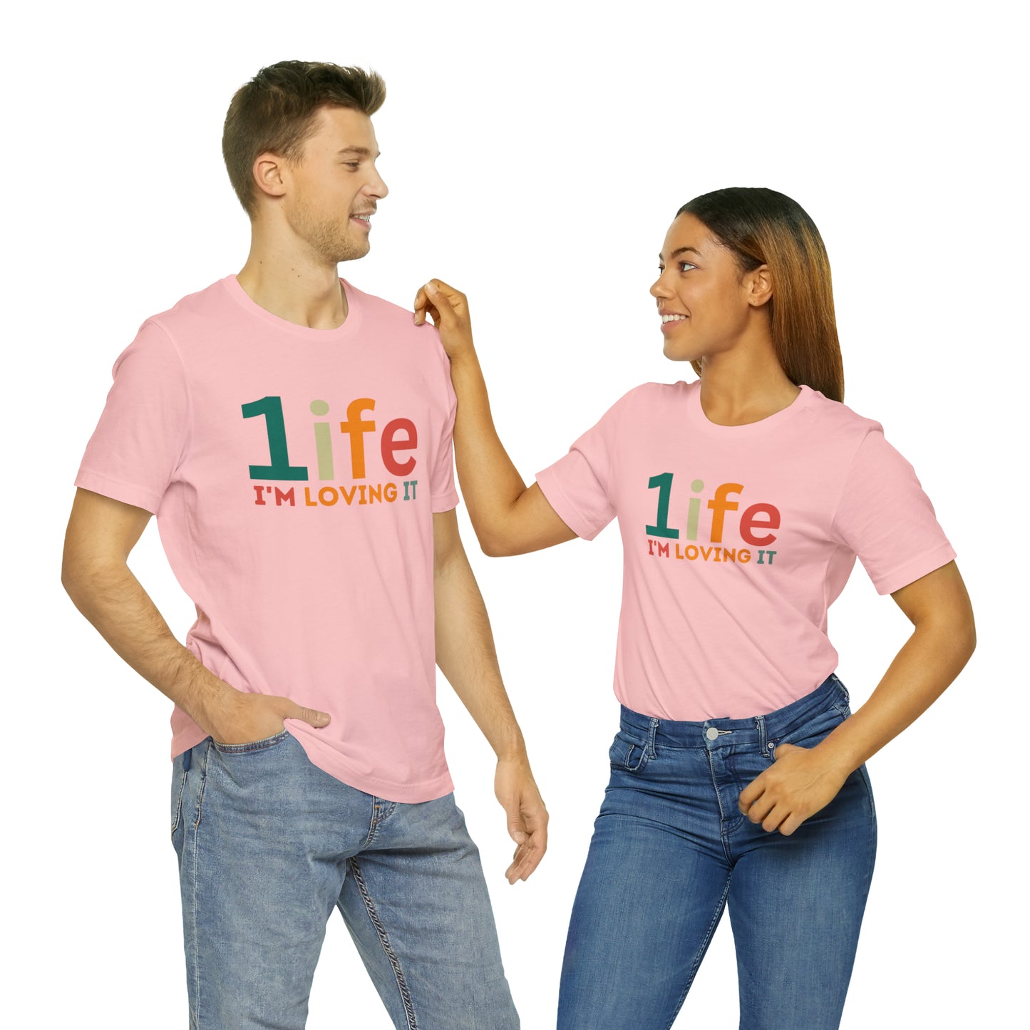 One life I'M Loving It Shirt Retro 1life shirt Live Your Life You Only Have One Life To Live Retro Shirt