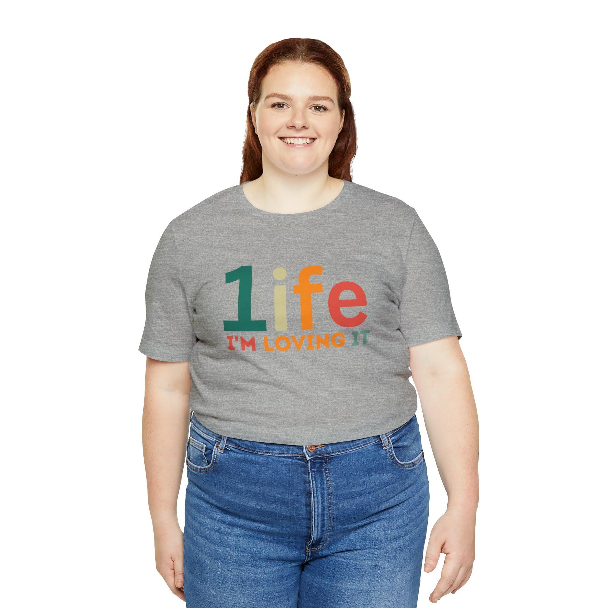 One life I'M Loving It Shirt Retro 1life shirt Live Your Life You Only Have One Life To Live Retro Shirt - Giftsmojo