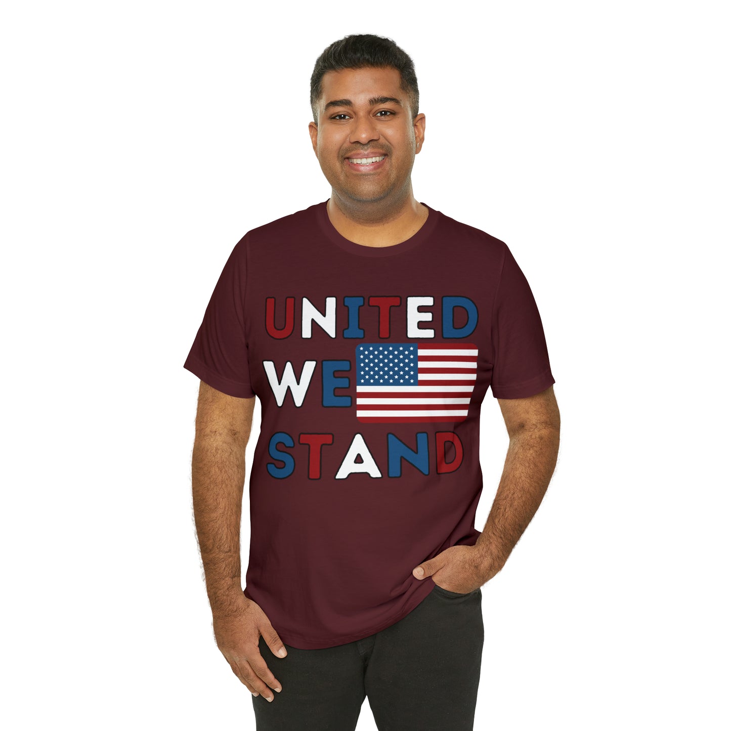 United We Stand shirt, USA Flag shirt, 4th of July shirt, Independence Day shirt