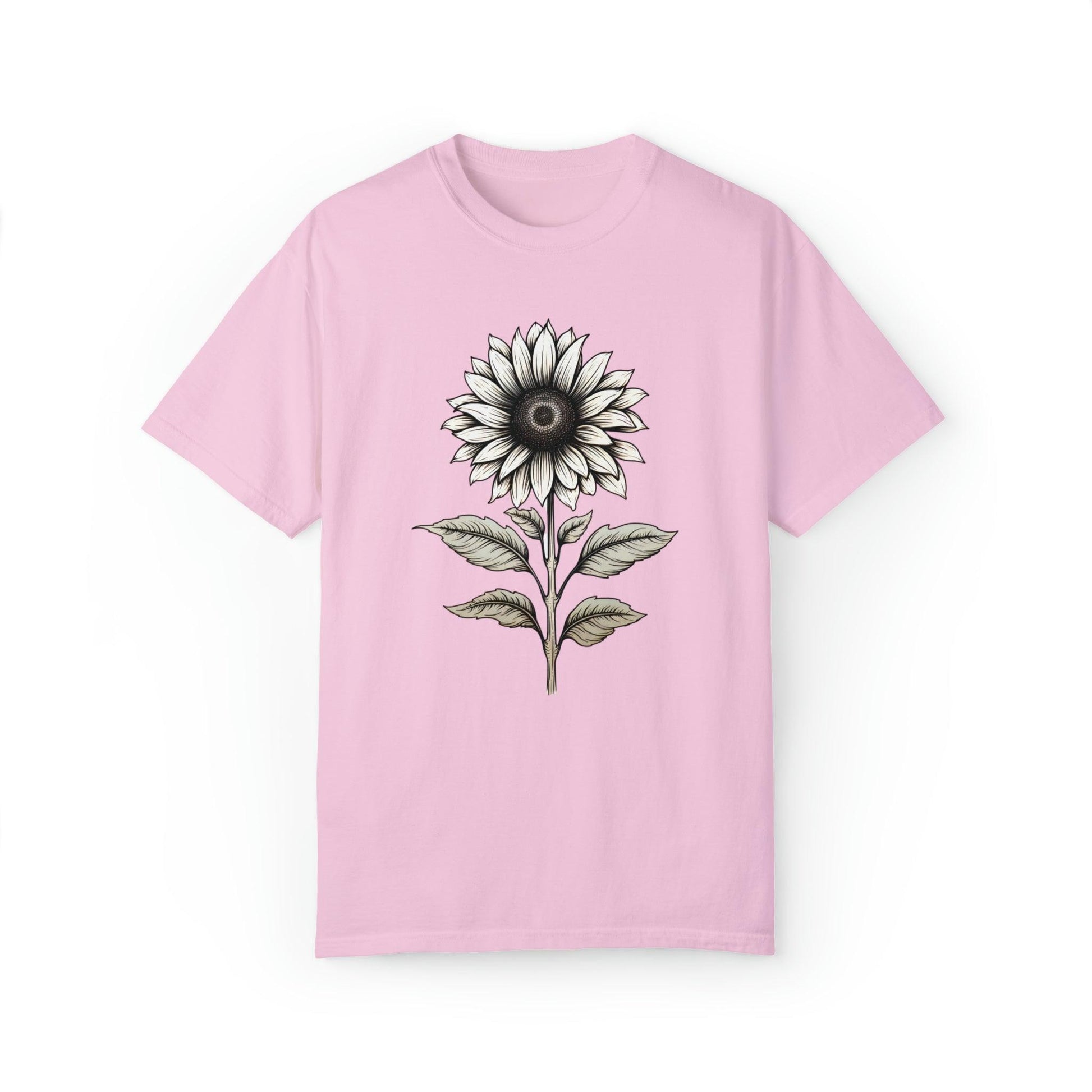 Sunflower Shirt Flower Shirt Aesthetic, Floral Graphic Tee Floral Shirt Flower T-shirt, Gift For Her Women Wildflower Shirt - Giftsmojo