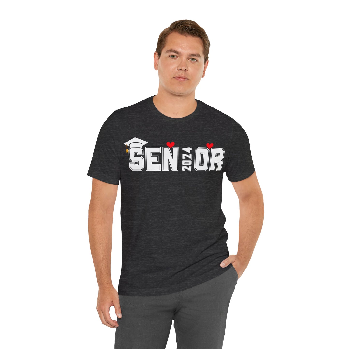 Proud Senior 2024 Shirt Proud Senior Class of 2024 T-Shirt Gift for Senior