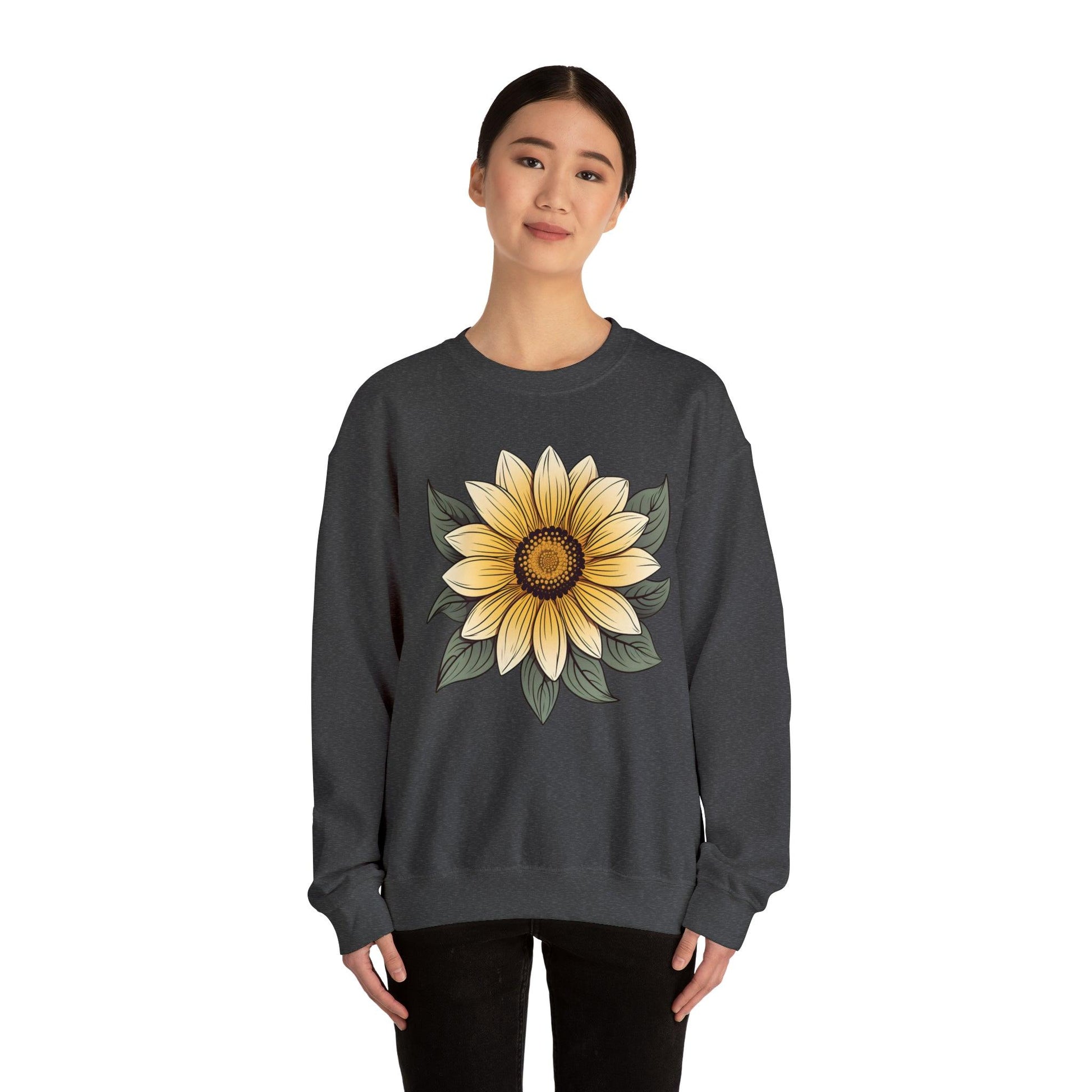 Flower Sweatshirt, Floral Sweatshirt Flower Sweatshirt Flower Sweater, Flower Shirt, Floral Print, Flower TShirt, Perfect Mothers Day Gift - Giftsmojo